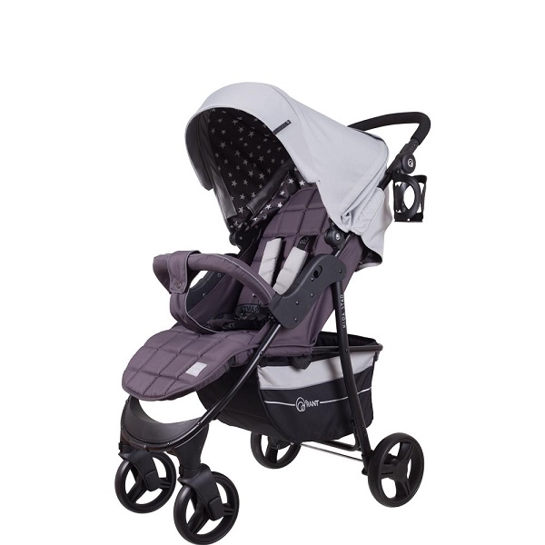 Прогулочная коляска Rant Kira Star - soft grey