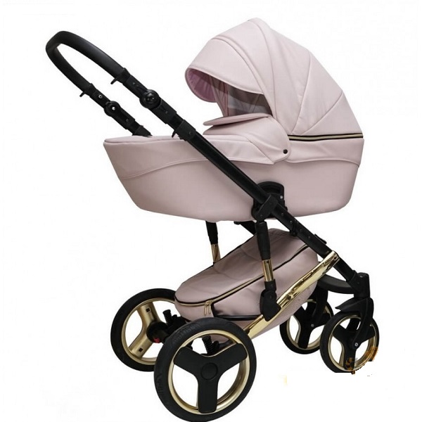 Детская коляска Ray Ultra Gold 2 в 1 - 39 розовая кожа