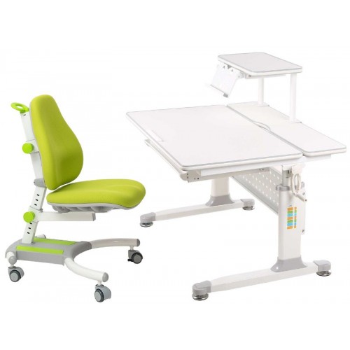 Парта-трансформер с креслом  Rifforma SET-90 - зеленый