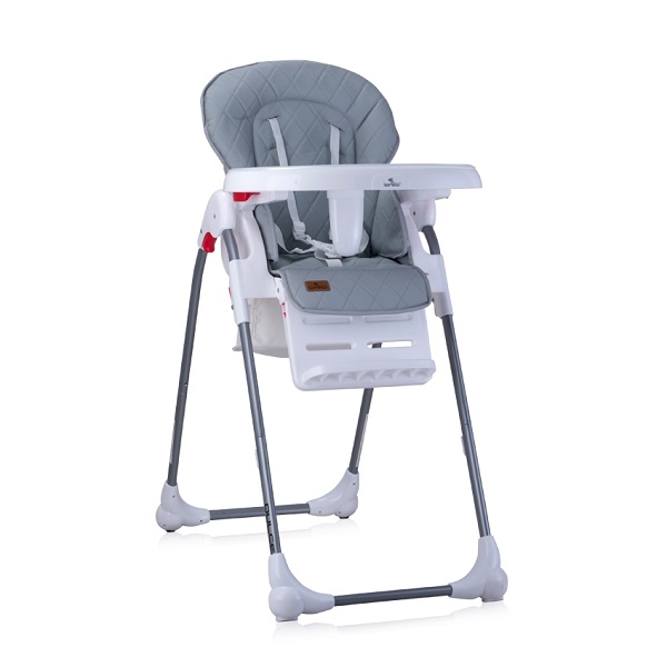 Стульчик для кормления Lorelli Dulce - grey PU leather