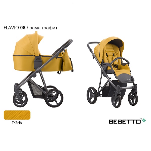 Детская коляска Bebetto Flavio 3 в 1 - 08