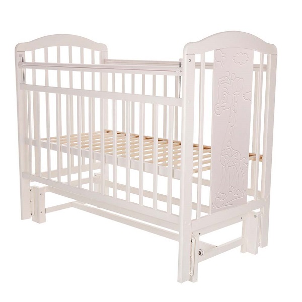 Детская кроватка Pituso Noli Жирафик - белый