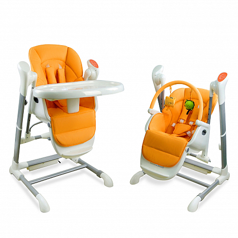 Стульчик-качели для кормления Nuovita Unico - orancione