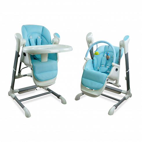 Стульчик-качели для кормления Nuovita Unico - blue