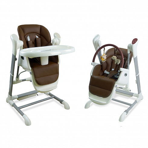 Стульчик-качели для кормления Nuovita Unico - ciocollatte