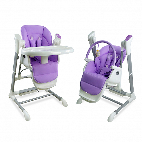 Стульчик-качели для кормления Nuovita Unico - lilla