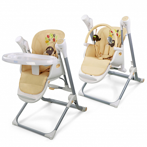 Стульчик-качели для кормления Nuovita Unico Leggero - слон