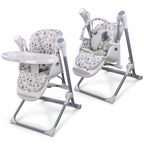 Стульчик-качели для кормления Nuovita Unico Leggero - природа