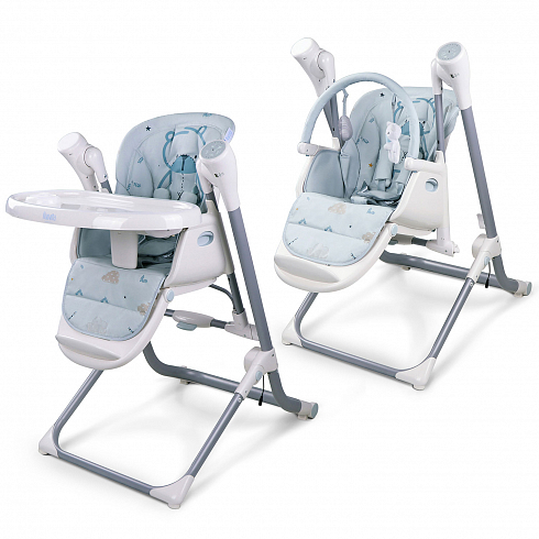 Стульчик-качели для кормления Nuovita Unico Leggero - медвежонок