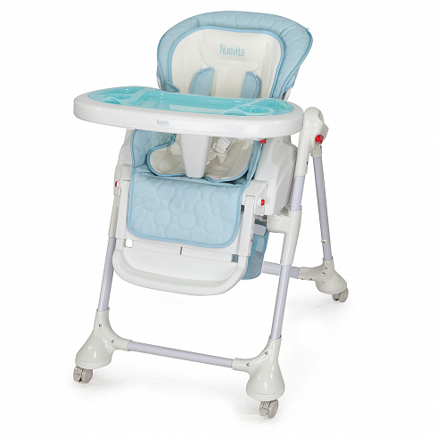 Стул-шезлонг Nuovita Tutela - голубой тиснение