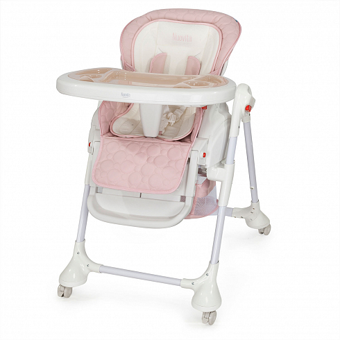 Стул-шезлонг Nuovita Tutela - розовый тиснение