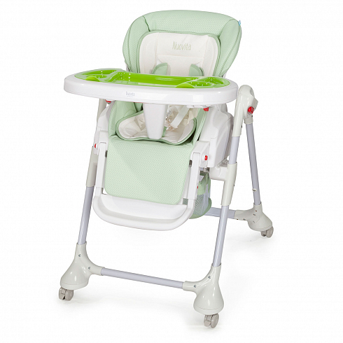 Стул-шезлонг Nuovita Tutela - зеленый перфо