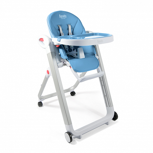 Стульчик для кормления Nuovita Futuro Bianco - голубой