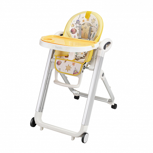 Стульчик для кормления Nuovita Futuro Bianco - желтый космос