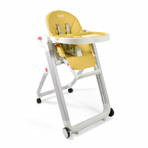 Стульчик для кормления Nuovita Futuro Bianco - желтый
