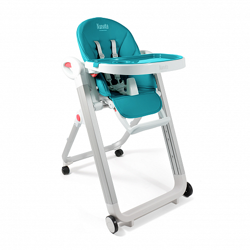 Стульчик для кормления Nuovita Futuro Bianco - бирюзовый