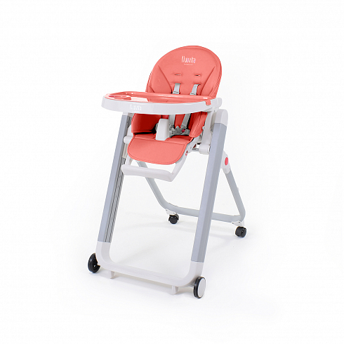Стульчик для кормления Nuovita Futuro Senso Bianco - коралловый