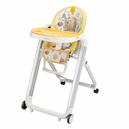 Стульчик для кормления Nuovita Futuro Senso Bianco - желтый космос
