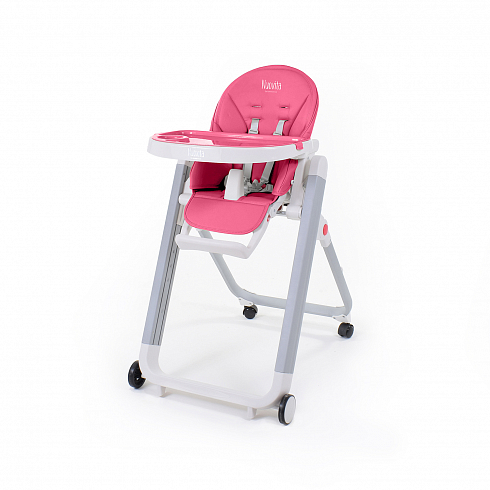 Стульчик для кормления Nuovita Futuro Senso Bianco - малиновый