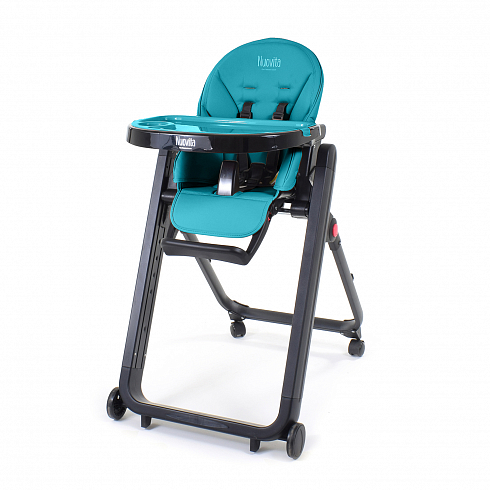 Стульчик для кормления Nuovita Futuro Senso Nero - бирюзовый