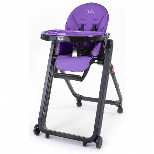 Стульчик для кормления Nuovita Futuro Senso Nero - фиолетовый