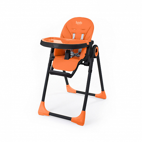 Стульчик для кормления Nuovita Lembo - оранжевый/черный
