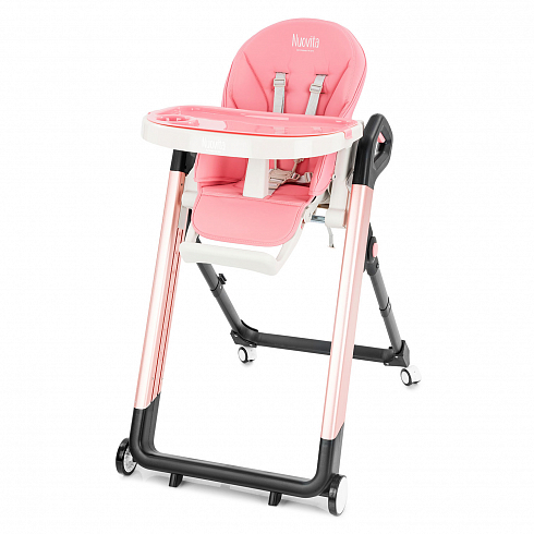 Стульчик для кормления Nuovita Orbita - роза/розовый