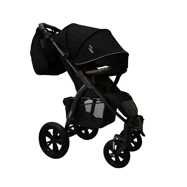 Прогулочная коляска Bubago Model Cross - black
