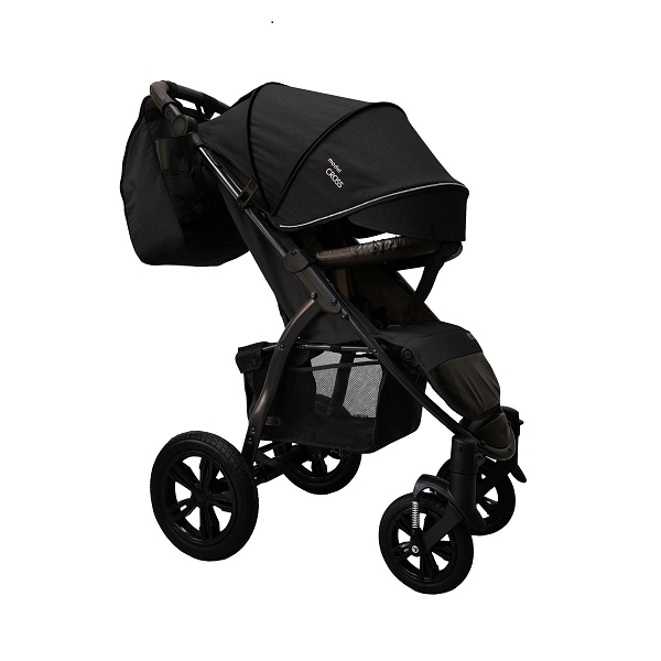 Прогулочная коляска Bubago Model Cross - dark grey