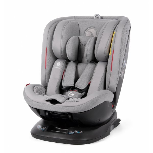 Детское автокресло Coletto Logos Isofix 360 - grey