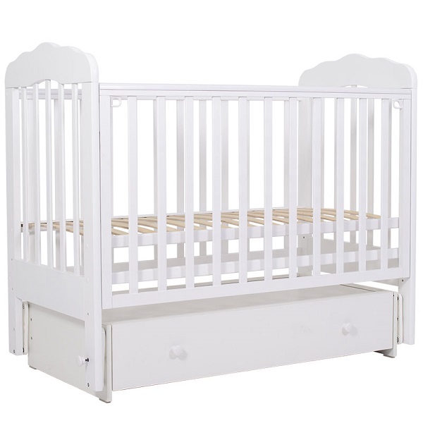 Детская кроватка Топотушки Мария 6 - белый