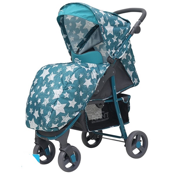 Прогулочная коляска Rant Kira - stars aquamarine