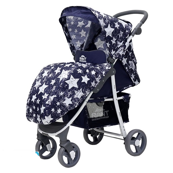 Прогулочная коляска Rant Kira - stars blue