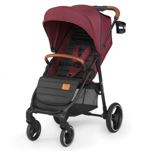 Прогулочная коляска KinderKraft Grande 2020 - burgundy