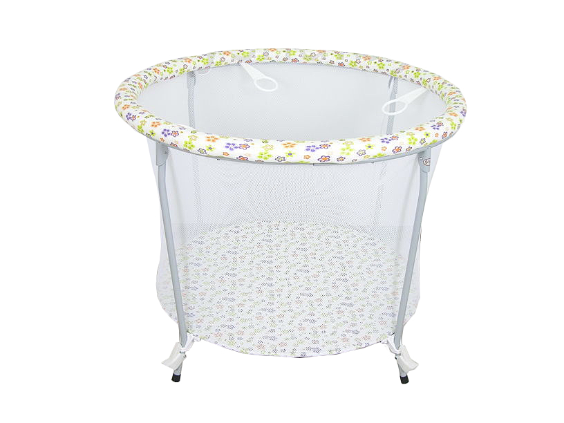 Манеж игровой Фея Круг - белый