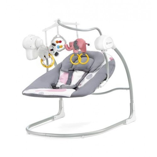 Детский шезлонг KinderKraft Minky - pink