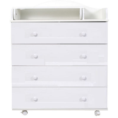 Комод пеленальный Топотушки Фортуна Плюс 80/5 ЛДСП - белый