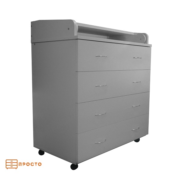 Комод пеленальный ПРО100 800/4 - белый