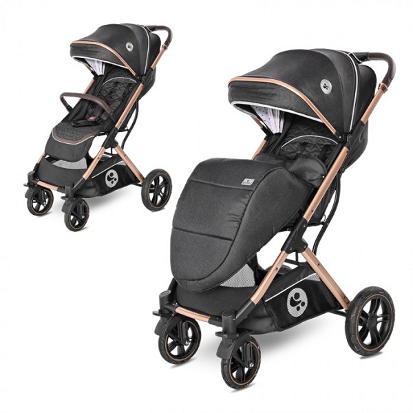 Прогулочная коляска Lorelli Storm - luxe black