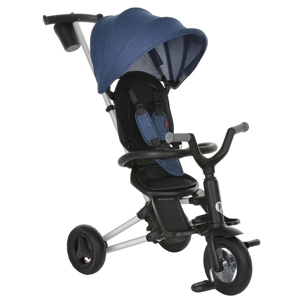 Детский складной велосипед QPlay Nova - синий