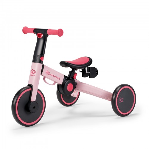 Велосипед-беговел 3  в 1 KinderKraft 4Trike - candy pink