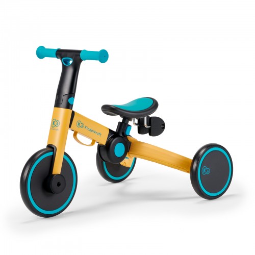 Велосипед-беговел 3  в 1 KinderKraft 4Trike - yellow