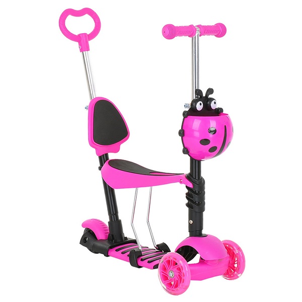 Детский самокат 3 в 1 Pituso EC-M15 - pink