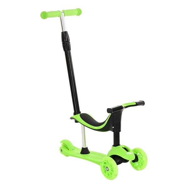 Детский самокат 3 в 1 Pituso EC-M10 - green
