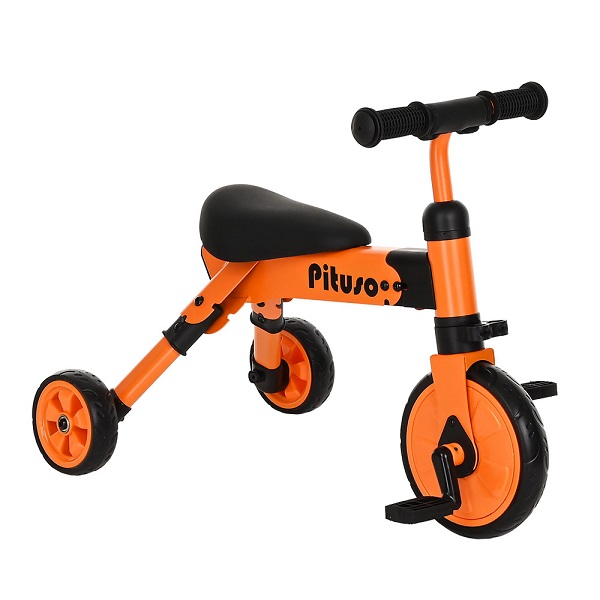 Велосипед складной 2 в 1 Pituso Букашка - orange
