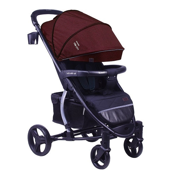 Прогулочная коляска Bubago Model One City - garnet