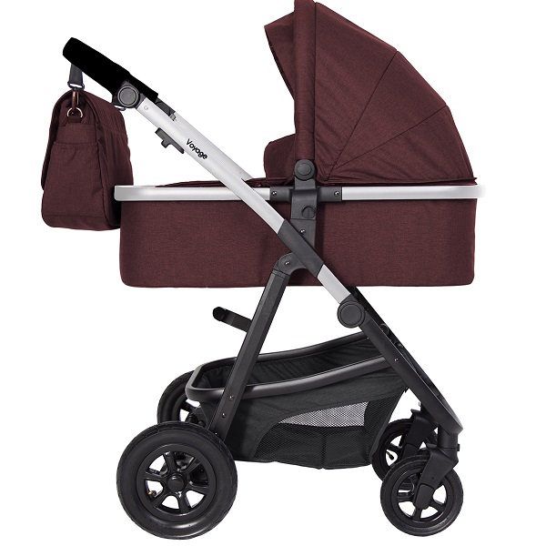 Детская коляска BubaGo Voyage 3 в 1 - bordo