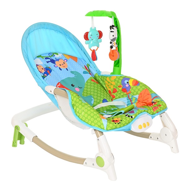 Шезлонг Pituso Verano - голубой слон