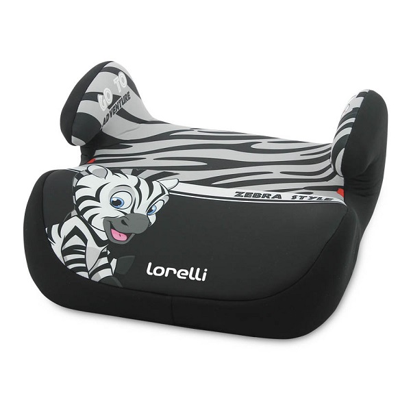 Бустер Lorelli Topo Comfort - zebra grey white