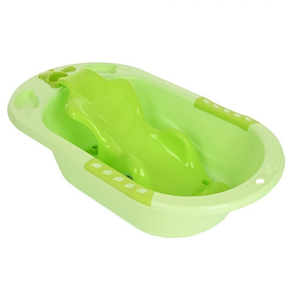 PITUSO Детская ванна с горкой для купания 89 см - зеленая